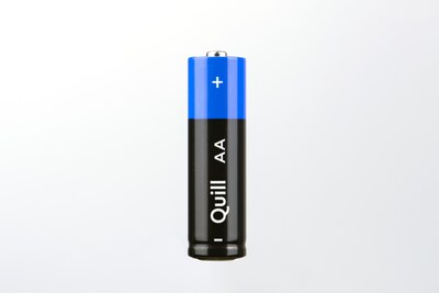 Quill Alkaline Batteries AA, 16/Pack (QU1004BK)