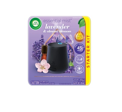 Air Wick Air Freshener, Lavender & Almond Blossom Scent, 0.67 oz., 2/Pack (62338-02034)