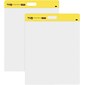 Post-it Wall Pad Easel Pad w/ Bonus Command Strips, 20 x 23 in., 2 Pads, 20 Sheets/Pad, The Original Post-it Note
