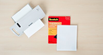Scotch™ Thermal Dry Erase Laminating Pouches, 8.9 in x 11.4 in, 20/Pack (TP3854-20DE)