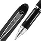 uni Jetstream Ballpoint Pens, Medium Point, 1.0mm, Black Ink, Dozen (33921)