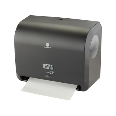 Pacific Blue Ultra Mini Hardwound Paper Towel Dispenser, Black (54518)