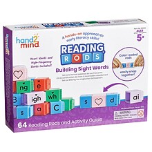 hand2mind Reading Rods Building Sight Words (95394)