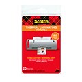 Scotch® Lamination Thermal Laminating Pouches, Photo, 5 Mil (TP590020)