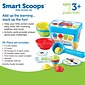Learning Resources Smart Scoops Math Activity Set  Stacking and Sorting Toys, 55 Pieces, (LER6315)
