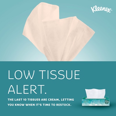 Kleenex Professional Standard Facial Tissue, 2-Ply, White, 100 Sheets/Box (21400)