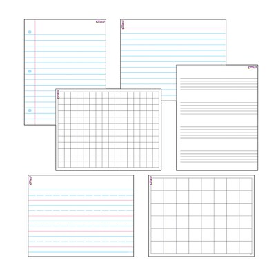 Trend Enterprises Paper Whiteboard, 17 x 22, 6/Pack (T27906)