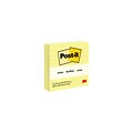 Post-it Notes, 4 x 4, Canary Collection, Lined, 300 Sheet/Pad (675-YL)