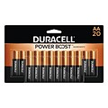 Duracell Coppertop AA Alkaline Battery, 20/Pack (MN1500B20Z)
