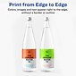 Avery Print-to-the-Edge Color Laser Shipping Labels, 3" x 3-3/4", White, 6 Labels/Sheet, 25 Sheets/Pack  (6874)
