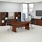 Bush Business Furniture 96" Boat Shaped Conference Table, Hansen Cherry (99TB9642HCK)