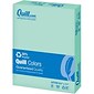 Quill Brand® 30% Recycled Colored Multipurpose Paper, 20 lbs., 8.5" x 11", Green, 500 sheets/Ream