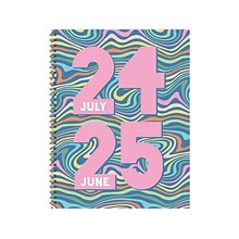 2024-2025 TF Publishing Cali Girl Groovy 8.5 x 11 Academic Weekly & Monthly Planner, Paperboard Co