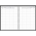 2024 House of Doolittle 8.5 x 11 Daily Planner, Black (28202-24)