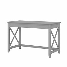 Bush Furniture Key West 48W Writing Desk, Cape Cod Gray (KWD148CG-03)