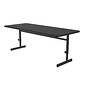 Correll Training Room Table, 72"x30", Black Granite (CSA3072TF-07)