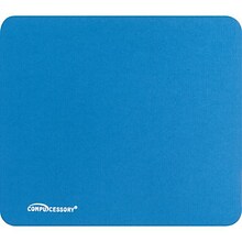 Compucessory Economy Mouse Pad, Blue, 8 1/2W x 9 1/2D (CCS23605)