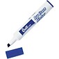 Quill Brand® Dry Erase Markers, Chisel Point, Blue, 1 Dozen (787140)
