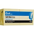 Quill Brand® Self-Stick Sticky Notes, Yellow