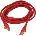 Belkin® 100 RJ45 Cat-5E Patch Cable; Snagless, Red