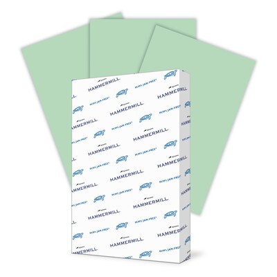 Hammermill Colors 11 x 17, Multipurpose Paper, 20 lbs., Green, 500 Sheets/Ream (102186)