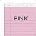 TOPS Prism+ Notepads, 8.5 x 11.75, Wide, Pink, 50 Sheets/Pad, 12 Pads/Pack (63150)