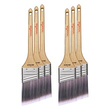 Wooster Brush ULTRA/PRO Firm 2 Nylon/Polyester Thin Angle Brush, 6/Box (0041810020)