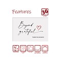 Better Office Thank You Cards with Envelopes, 4 x 6, Multicolor, 36/Pack (64528-36PK)