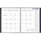 2024-2025 AT-A-GLANCE DayMinder 8.5" x 11" Academic Monthly Planner, Poly Cover, Charcoal (AYC470-45-25)