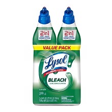 LYSOL® Toilet Bowl Cleaner with Bleach Twin Pack 2x24 oz.,4/Carton (19200-96085)