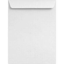 LUX Open End Open End Catalog Envelope, 13 x 17, White, 50/Pack (34073-50)