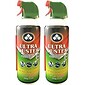 Ultra Duster Industrial Strength Compressed Air Duster Cleaner 10 oz., 2/Pack