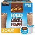 McCafe Mocha Frappe Iced Coffee Keurig® K-Cup® Pods, Medium Roast, 20/Box (5000372394)