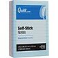 Quill Brand® Self-Stick Notes, 4" x 6", Coastal Pastel Colors, Lined, 100 Sheets/Pad, 5 Pads/Pack (746F5AQ)