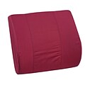 DMI® 14 x 13 Foam Standard Lumbar Cushion, Polyester/Cotton Cover, Burgundy