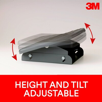 3M Tilt Adjustable Footrests, Gray (FR330)