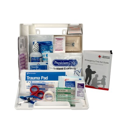 First Aid Only Plastic First Aid Kit, 25 People, 106 Pieces (223-U/FAO)