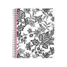2024-2025 Blue Sky Analeis 8 x 10 Academic Monthly Planner, Plastic Cover, White/Black (130613-A25