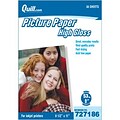 Quill Brand® Premium Photo Paper for Inkjet Printers; 8.5 x 11, Glossy, 30 Sheets Per Pack