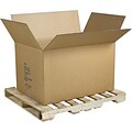 41Lx28-3/4Wx25-1/2H(D) Double-Wall Heavy Duty Corrugated Boxes; Brown, 5 Boxes/Bundle