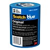 Scotch Blue Original Painters Tape Value Pack, 1.88 x 60 yds., Blue, 3 Rolls/Pack (2090-48EP3)