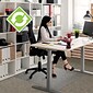 Floortex Ecotex 48" x 79" Rectangular Chair Mat for Carpets up to 3/8", Enhanced Polymer (ECO114879EP)