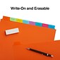 Staples® Large Tabs Blank Paper Dividers, 8-Tab, Multicolor (13513/23181)