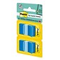 Post-it Flags, 1" x 1.7", Blue, 100 Flags (680-BE2)
