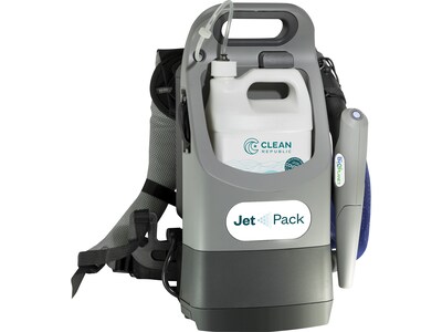 ByoPlanet JetPack Cordless Backpack Electrostatic Sprayer, 128 oz., Gray (200211)