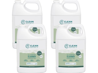 Clean Republic All-Purpose Cleaner, 1 Gal., 4/Carton (CH841)