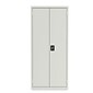 OIF 66"H Steel Storage Cabinet with 3 Shelves, Light Gray (CM6615LG)