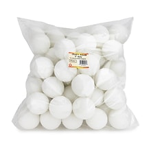 Hygloss Ball, White, 50/Pack (HYG5103)