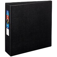 Avery Heavy Duty 3 3-Ring Non-View Binders, D-Ring, Black (79-983)