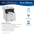 Brother MFC-L8900CDW USB, Wireless, Network Ready Color Laser All-In-One Printer